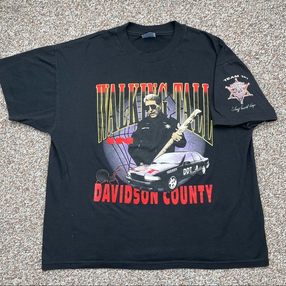 Gerald Hege Davidson County NC Sheriff t-shirt XL